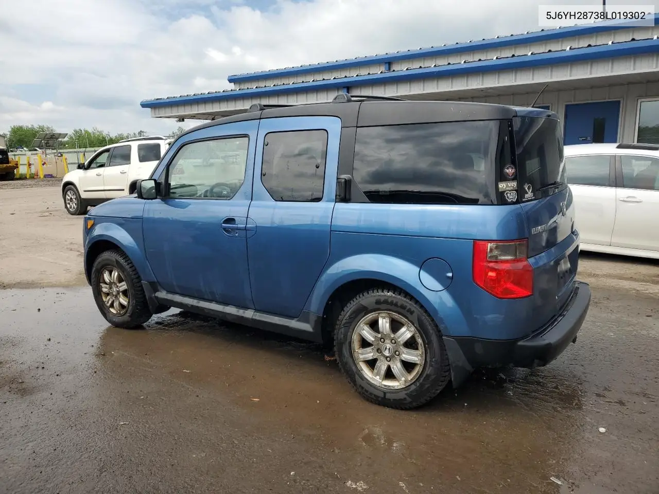 2008 Honda Element Ex VIN: 5J6YH28738L019302 Lot: 58509315