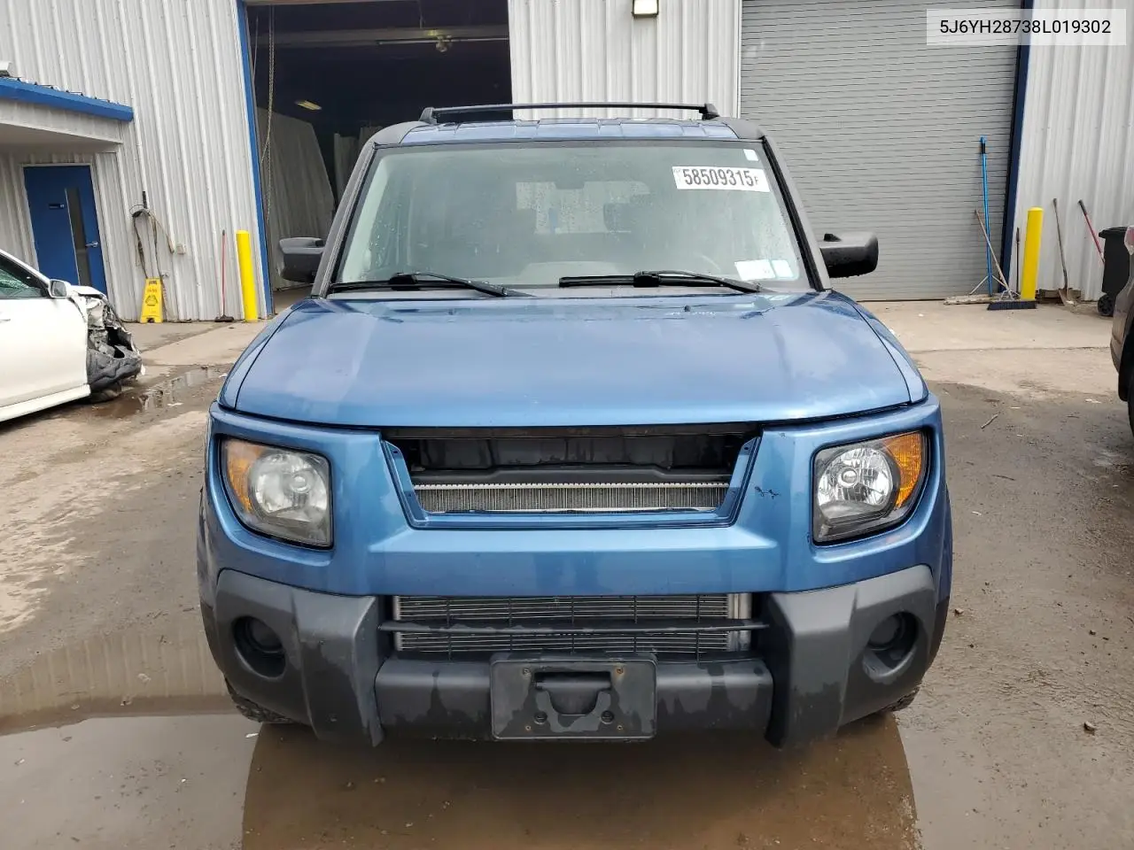 2008 Honda Element Ex VIN: 5J6YH28738L019302 Lot: 58509315