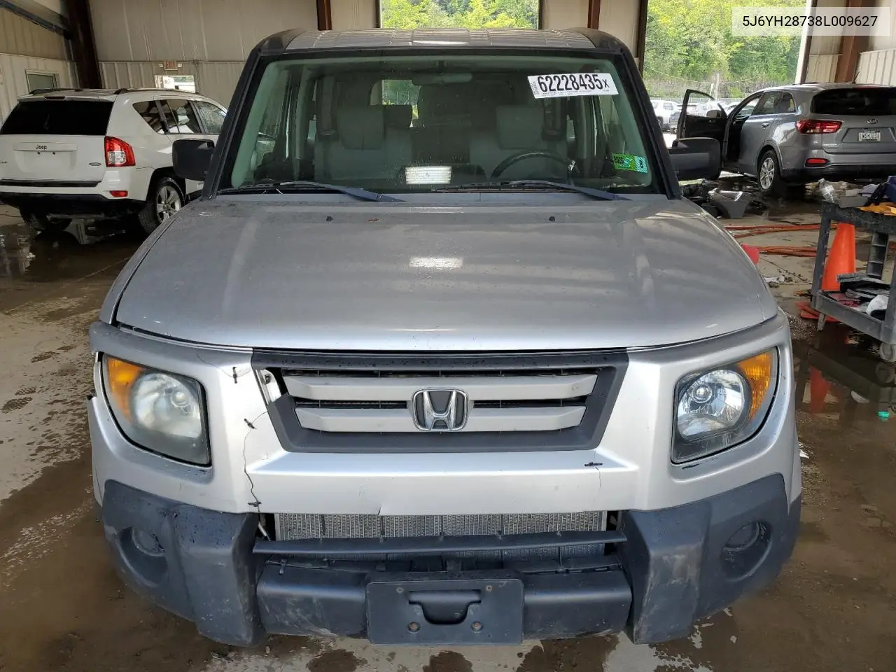 2008 Honda Element Ex VIN: 5J6YH28738L009627 Lot: 62228435