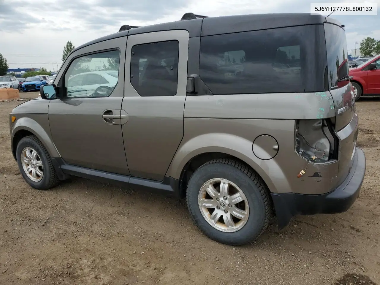2008 Honda Element Ex VIN: 5J6YH27778L800132 Lot: 62540865