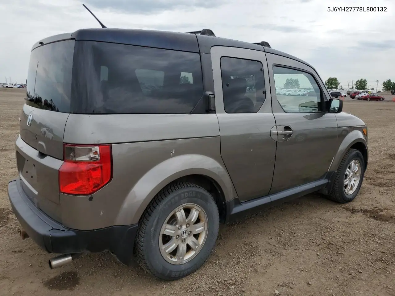 2008 Honda Element Ex VIN: 5J6YH27778L800132 Lot: 62540865