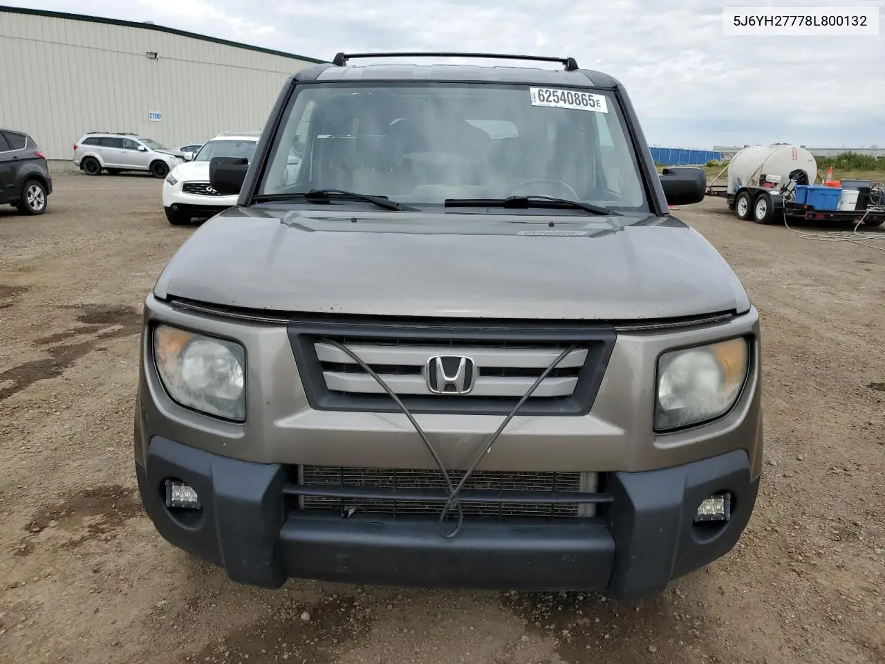 2008 Honda Element Ex VIN: 5J6YH27778L800132 Lot: 62540865