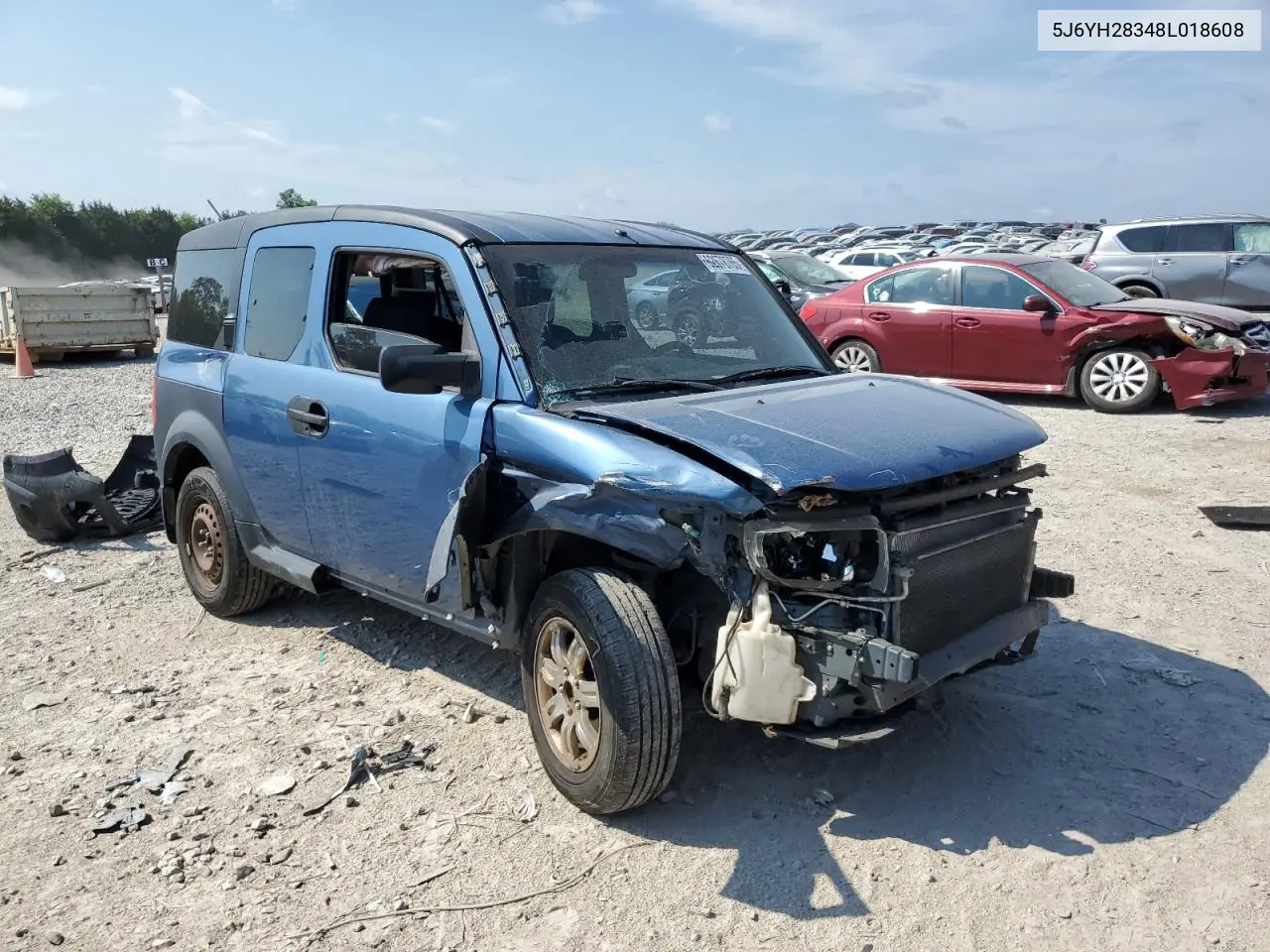 2008 Honda Element Lx VIN: 5J6YH28348L018608 Lot: 62678765
