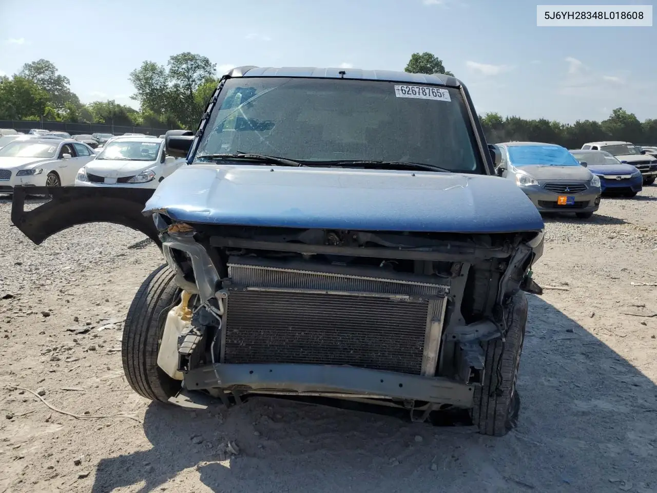 2008 Honda Element Lx VIN: 5J6YH28348L018608 Lot: 62678765