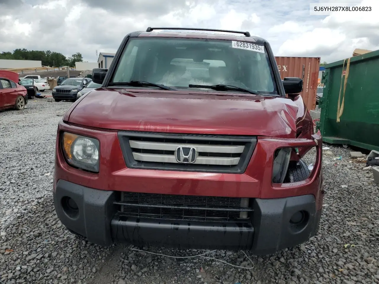 5j6yh287x8l006823 5J6YH287X8L006823 2008 Honda Element Ex