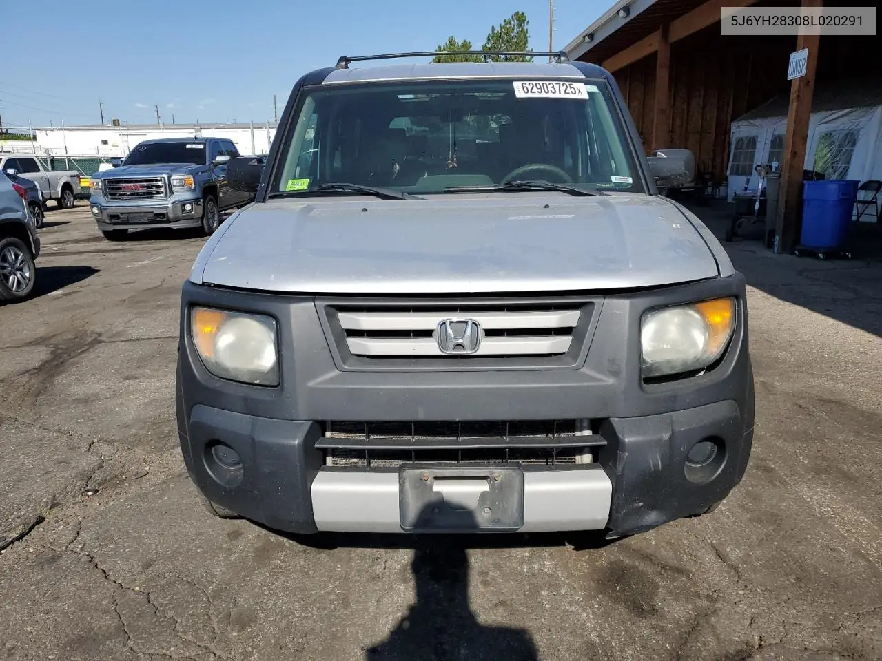 2008 Honda Element Lx VIN: 5J6YH28308L020291 Lot: 62903725