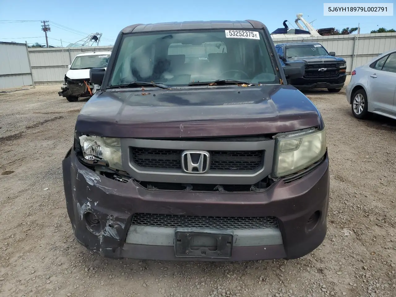 2009 Honda Element Sc VIN: 5J6YH18979L002791 Lot: 53252375