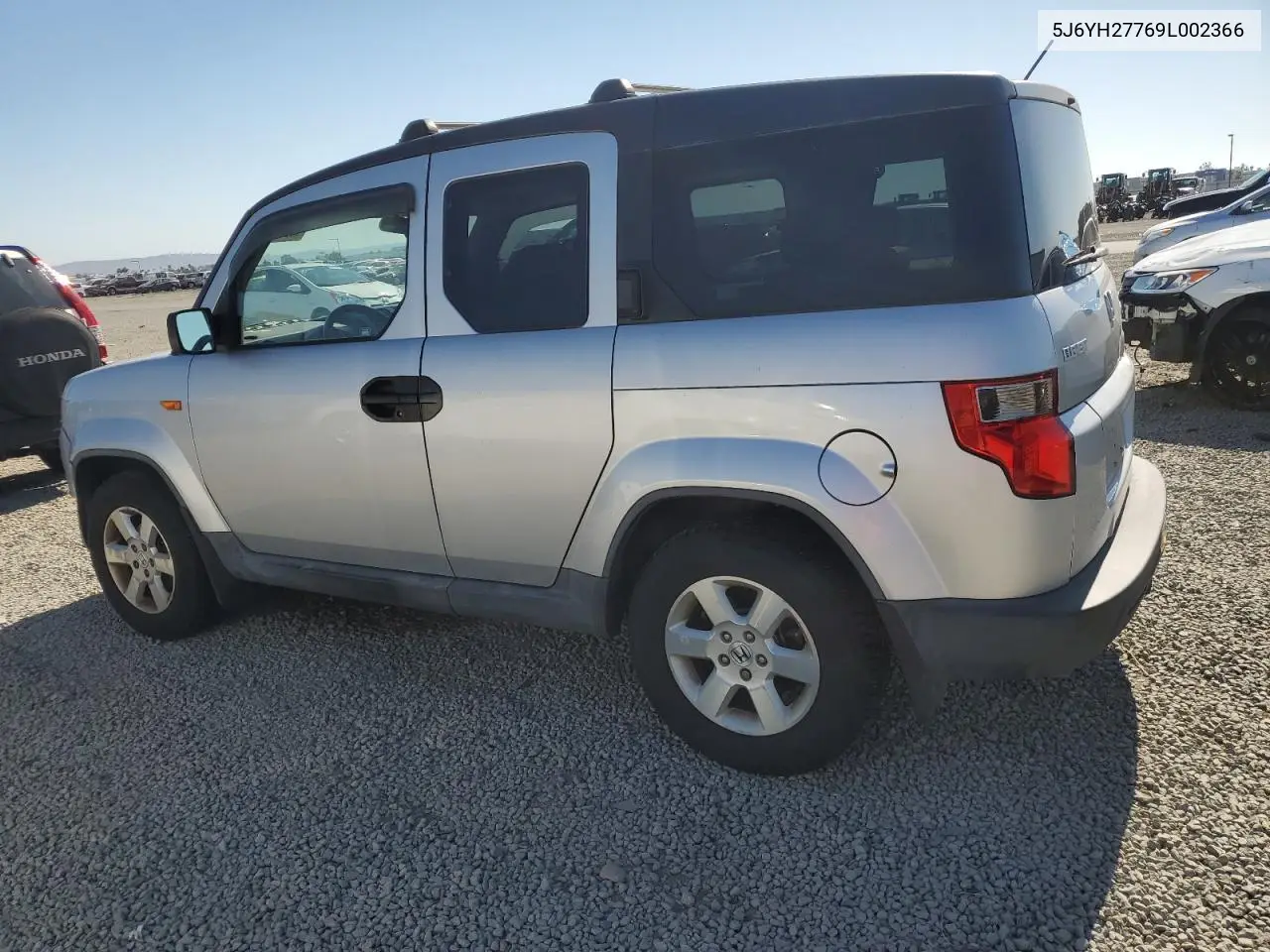 2009 Honda Element Ex VIN: 5J6YH27769L002366 Lot: 56245565
