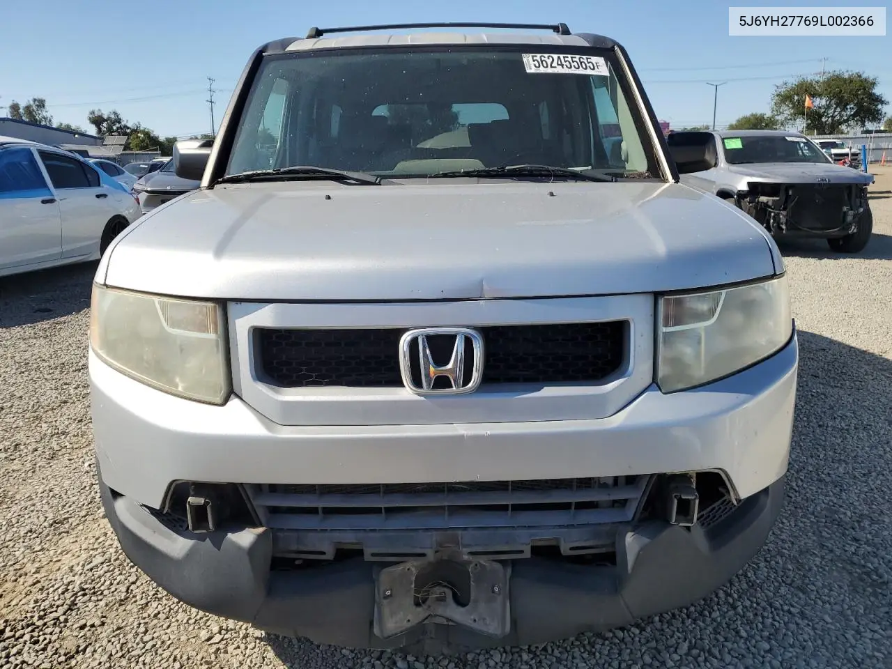 2009 Honda Element Ex VIN: 5J6YH27769L002366 Lot: 56245565