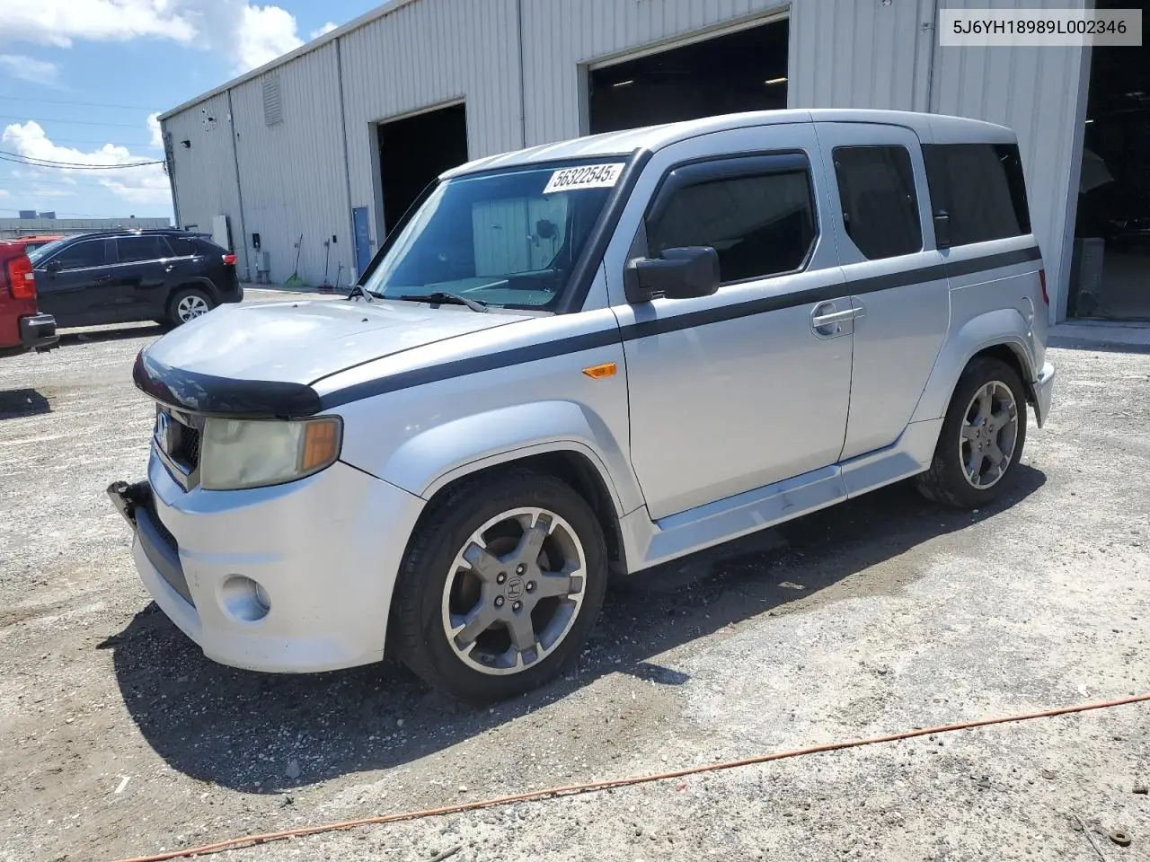 2009 Honda Element Sc VIN: 5J6YH18989L002346 Lot: 56322545