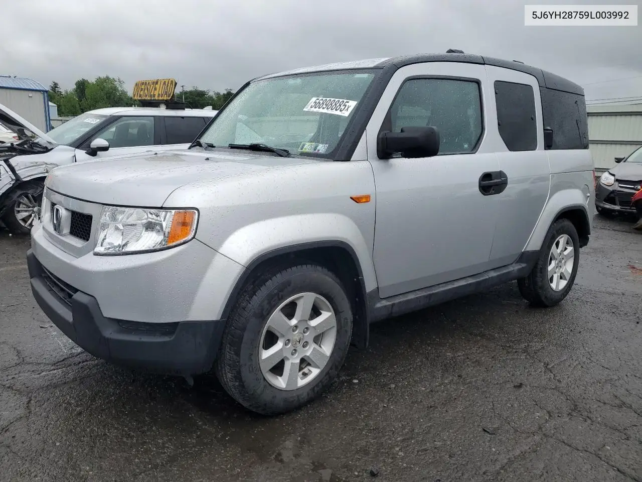 2009 Honda Element Ex VIN: 5J6YH28759L003992 Lot: 56898885