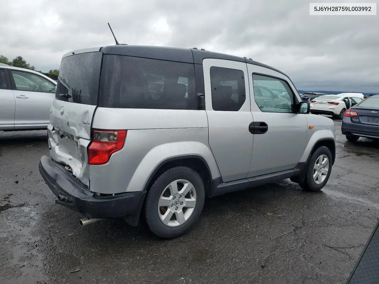 2009 Honda Element Ex VIN: 5J6YH28759L003992 Lot: 56898885