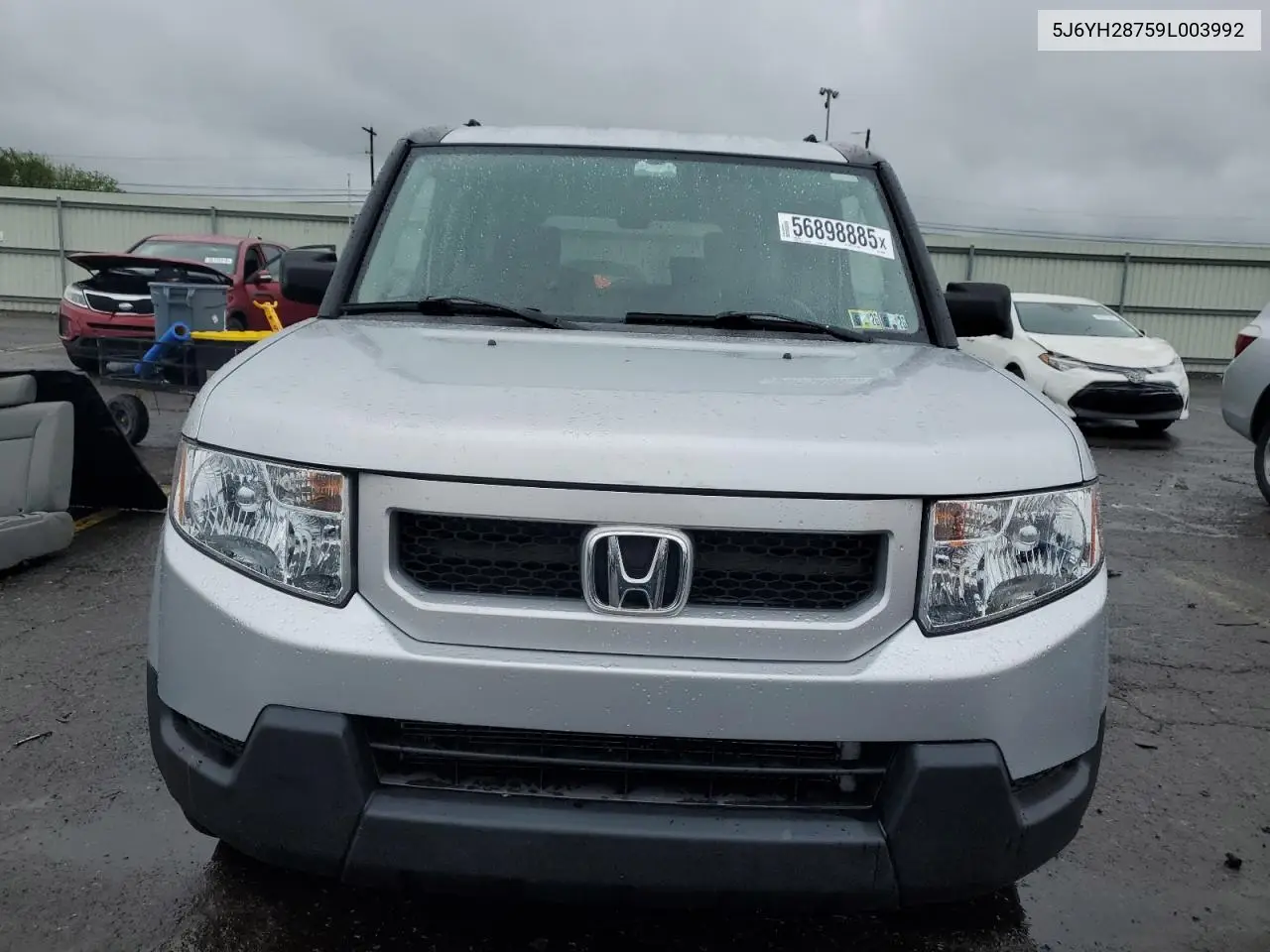 2009 Honda Element Ex VIN: 5J6YH28759L003992 Lot: 56898885