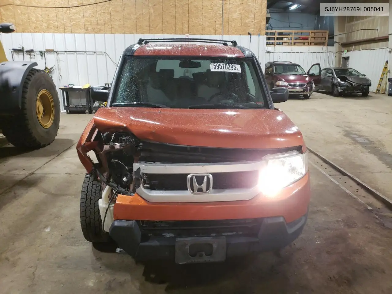 2009 Honda Element Ex VIN: 5J6YH28769L005041 Lot: 59570295