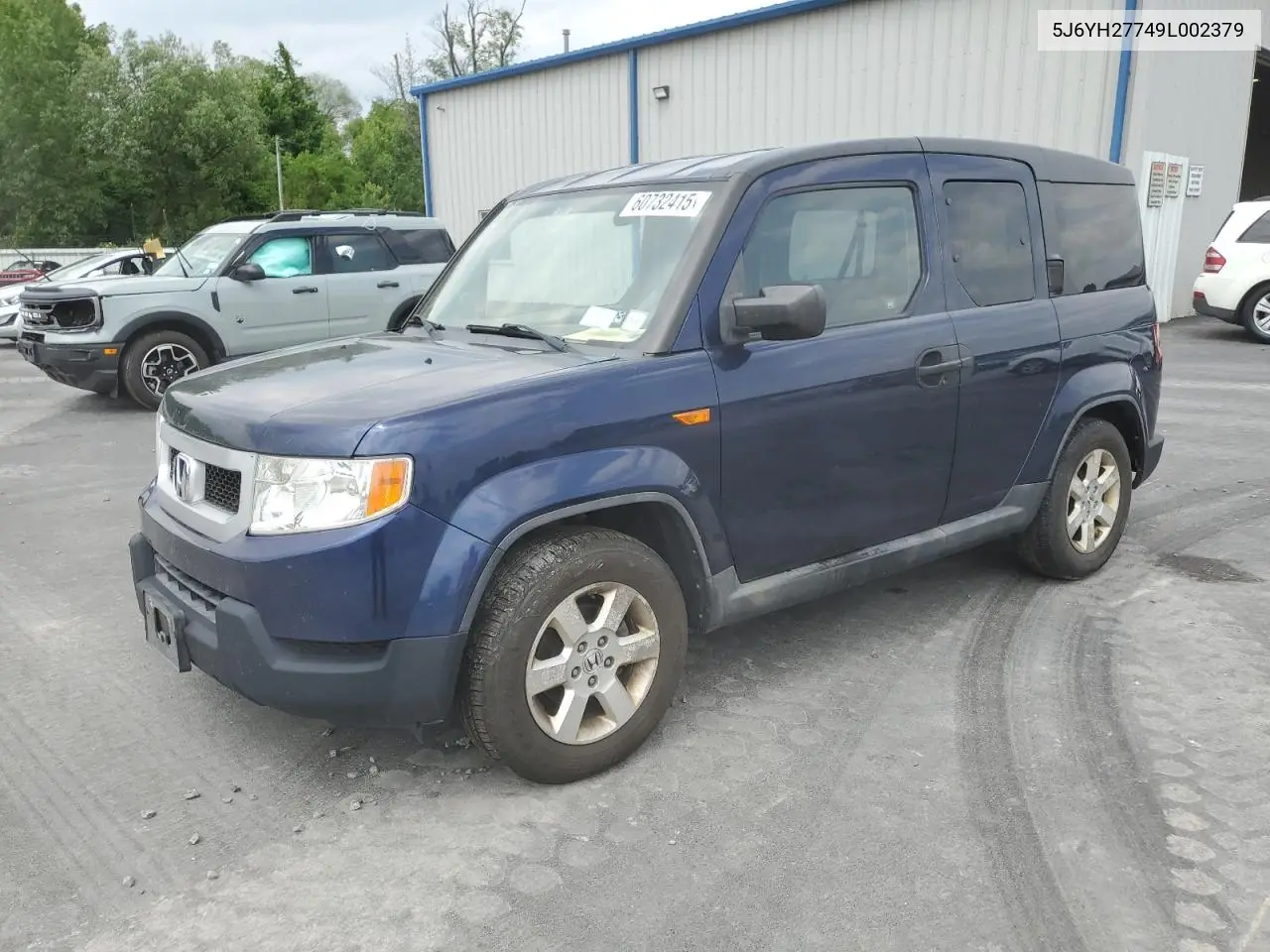 2009 Honda Element Ex VIN: 5J6YH27749L002379 Lot: 60732415