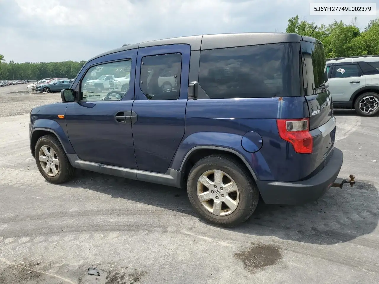 2009 Honda Element Ex VIN: 5J6YH27749L002379 Lot: 60732415