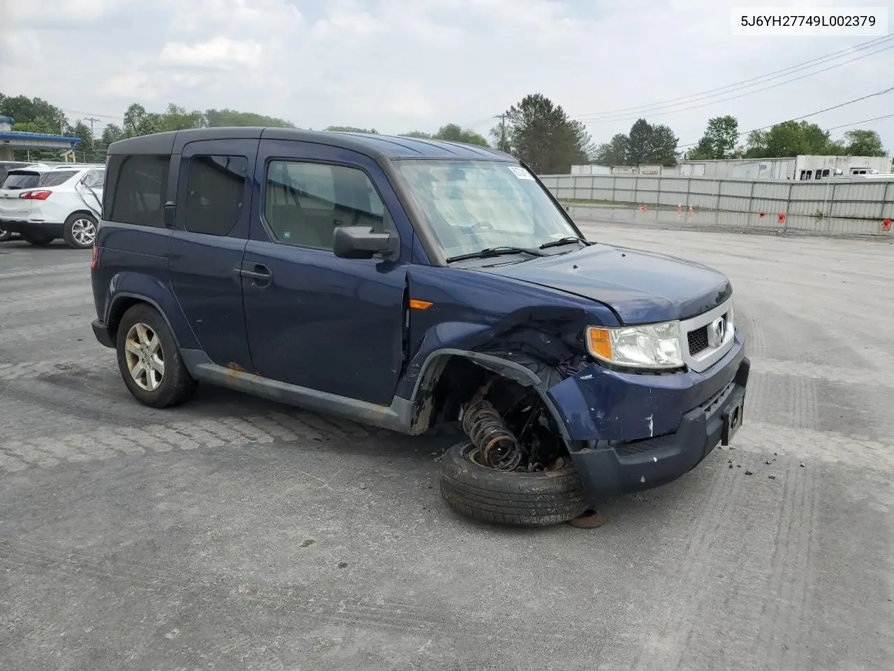 2009 Honda Element Ex VIN: 5J6YH27749L002379 Lot: 60732415