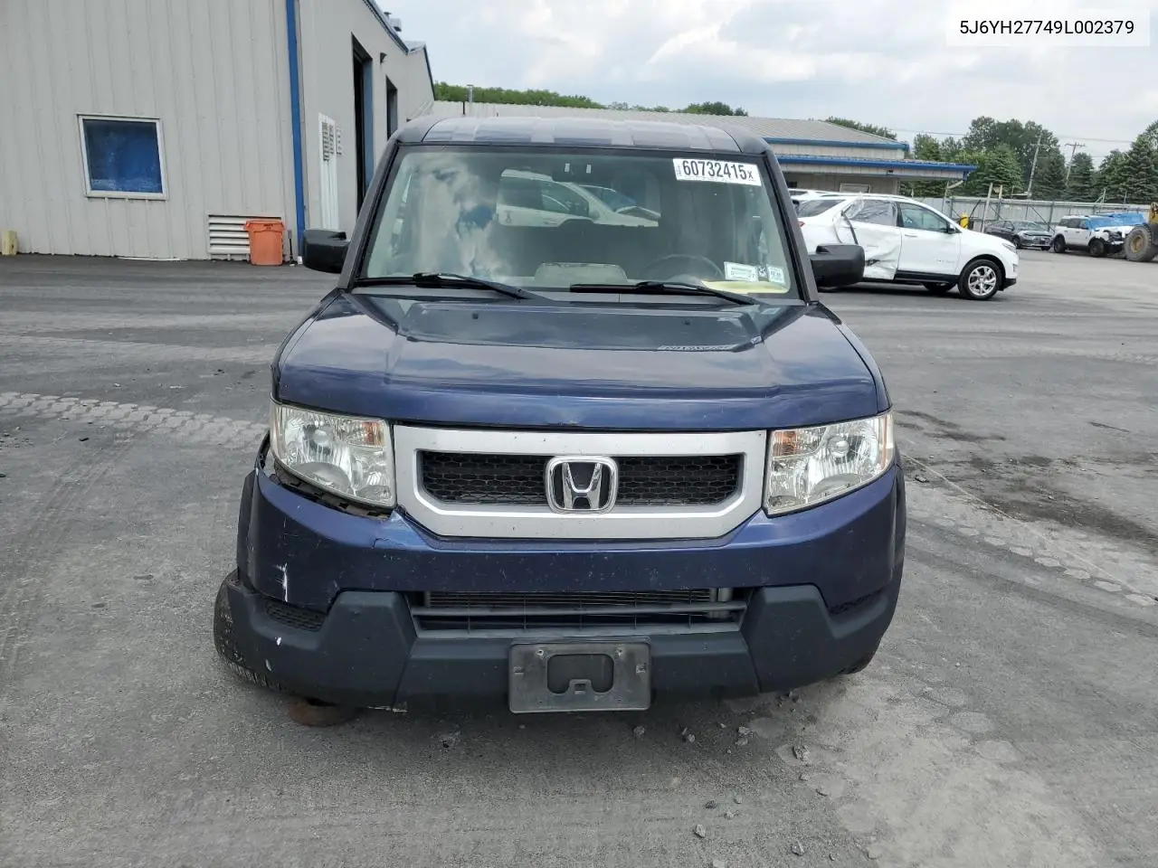 2009 Honda Element Ex VIN: 5J6YH27749L002379 Lot: 60732415