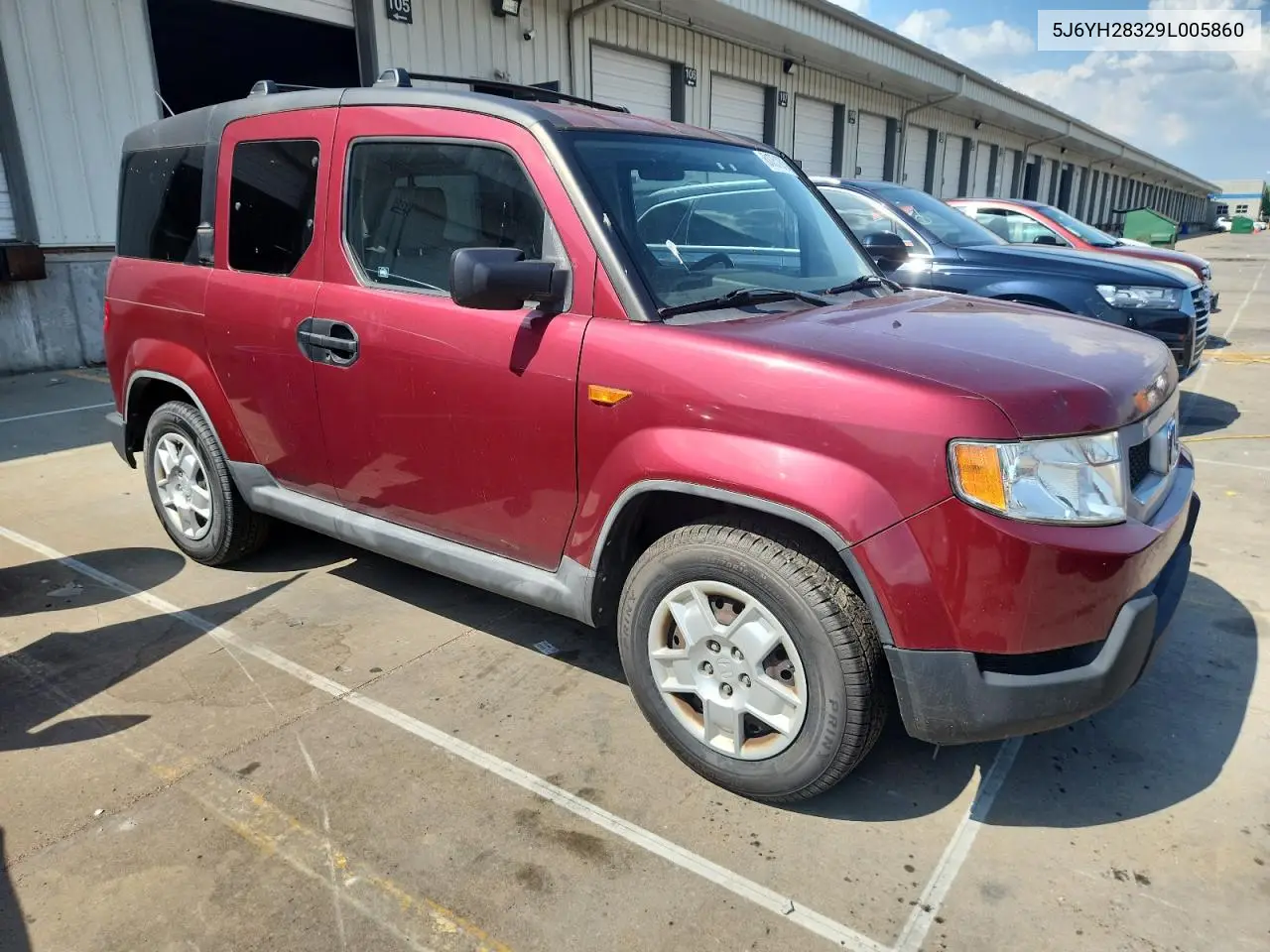 2009 Honda Element Lx VIN: 5J6YH28329L005860 Lot: 61751975