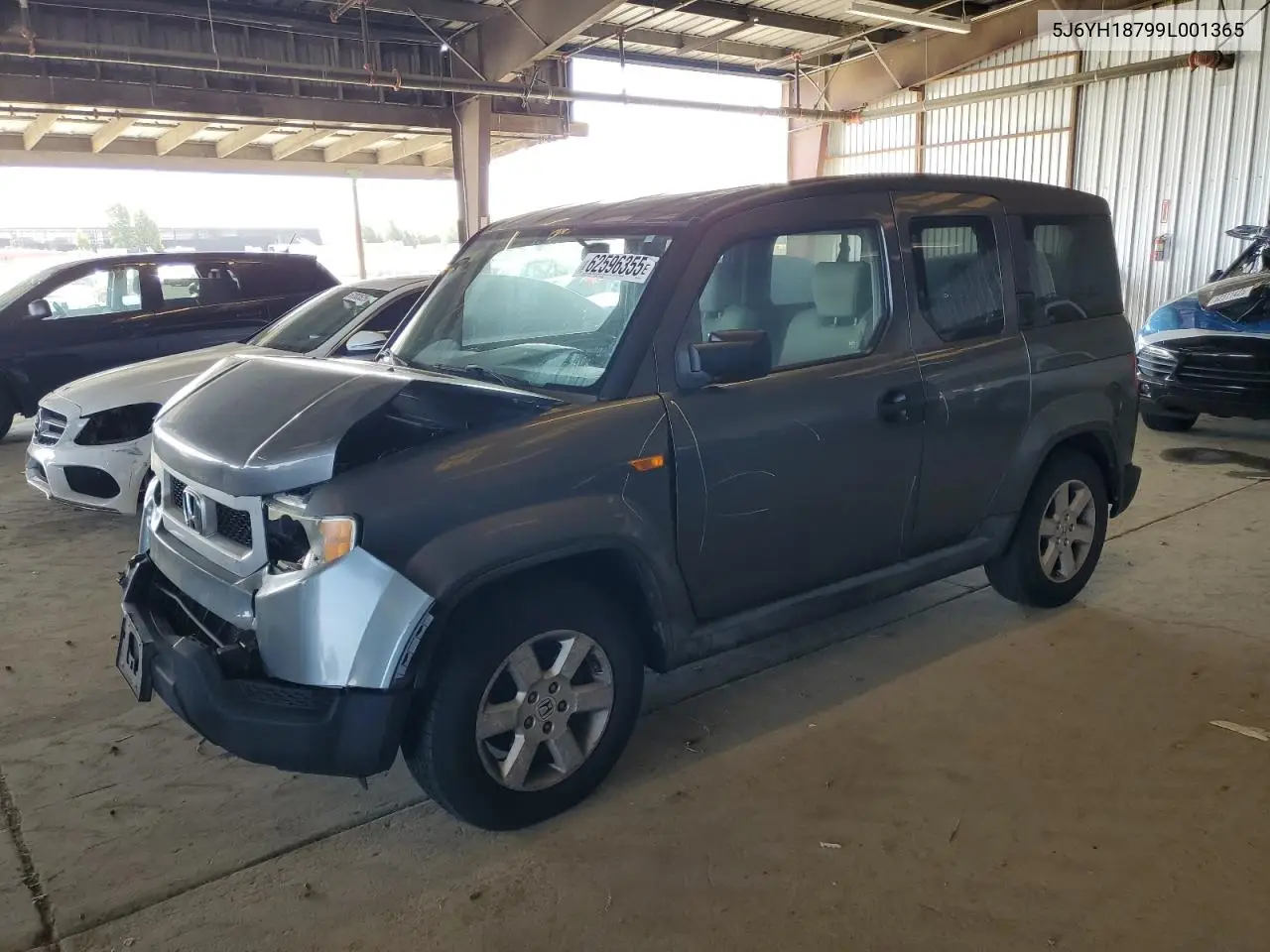 2009 Honda Element Ex VIN: 5J6YH18799L001365 Lot: 62596355