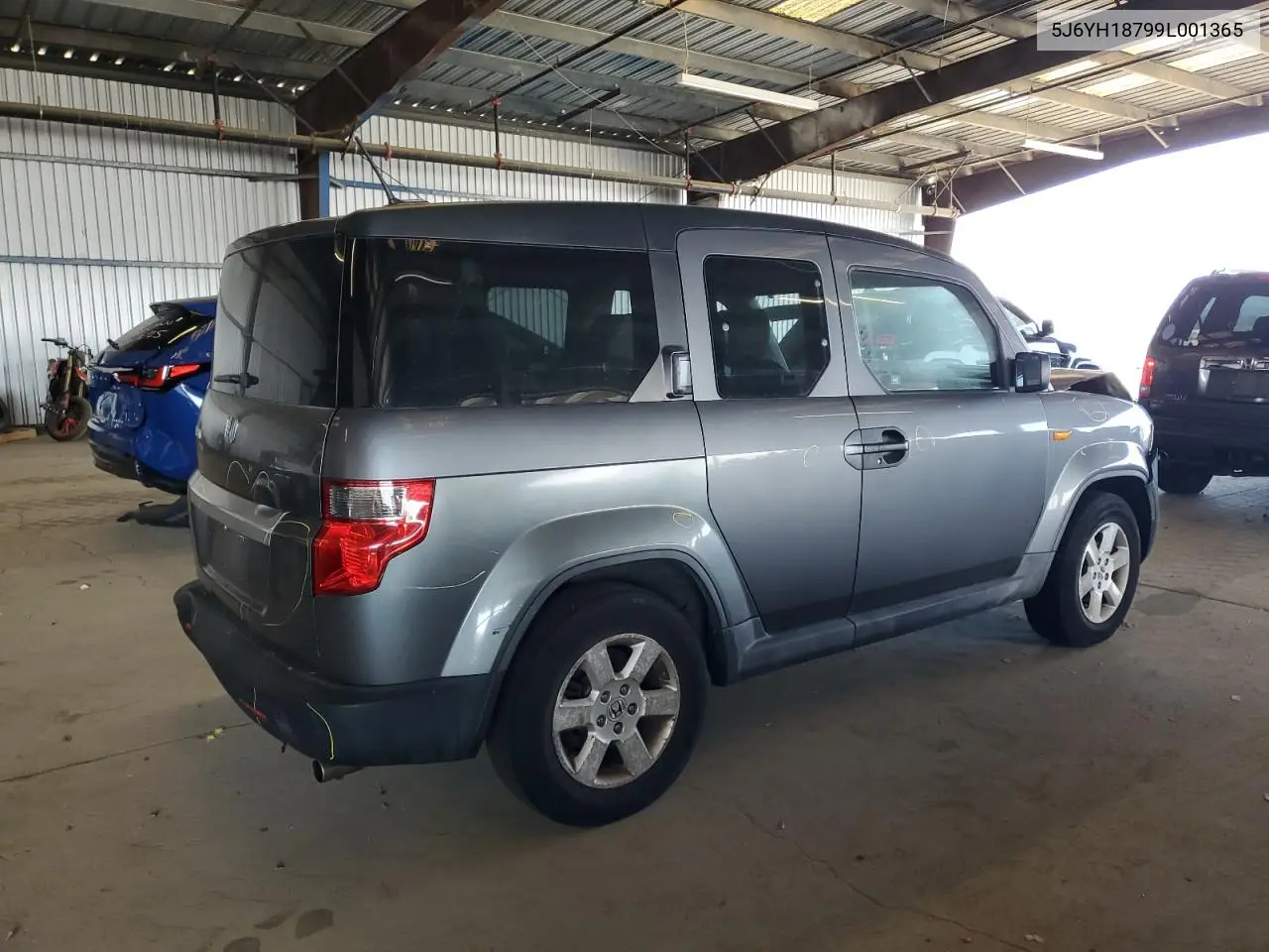 2009 Honda Element Ex VIN: 5J6YH18799L001365 Lot: 62596355
