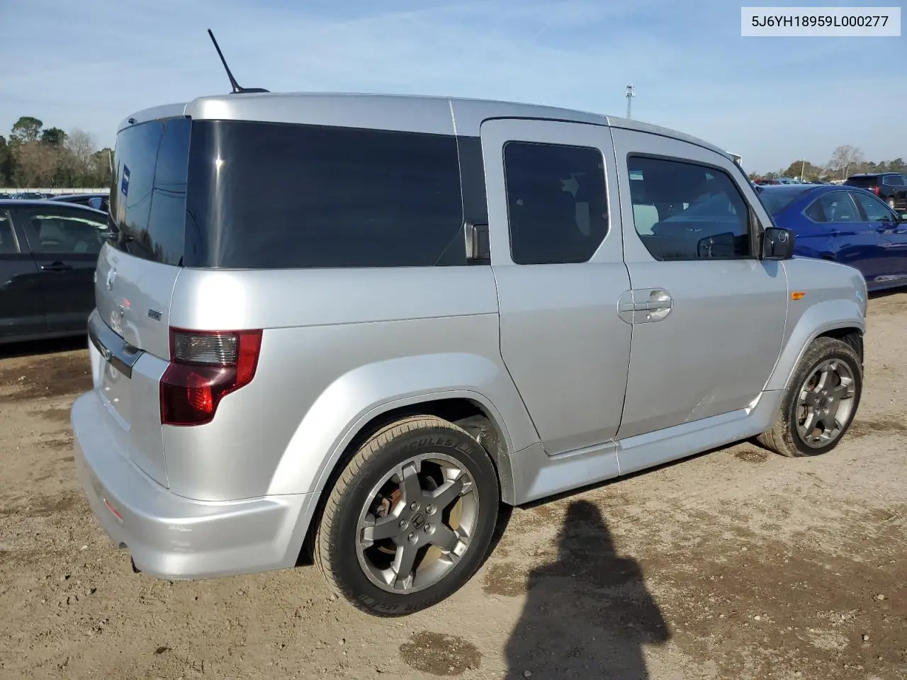 2009 Honda Element Sc VIN: 5J6YH18959L000277 Lot: 89386145