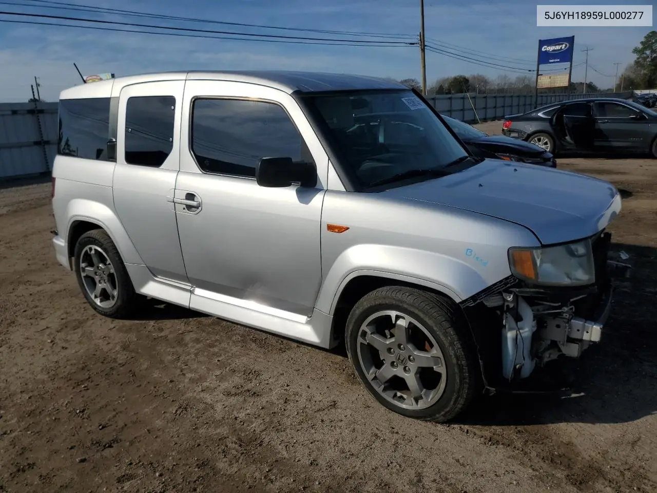 2009 Honda Element Sc VIN: 5J6YH18959L000277 Lot: 89386145
