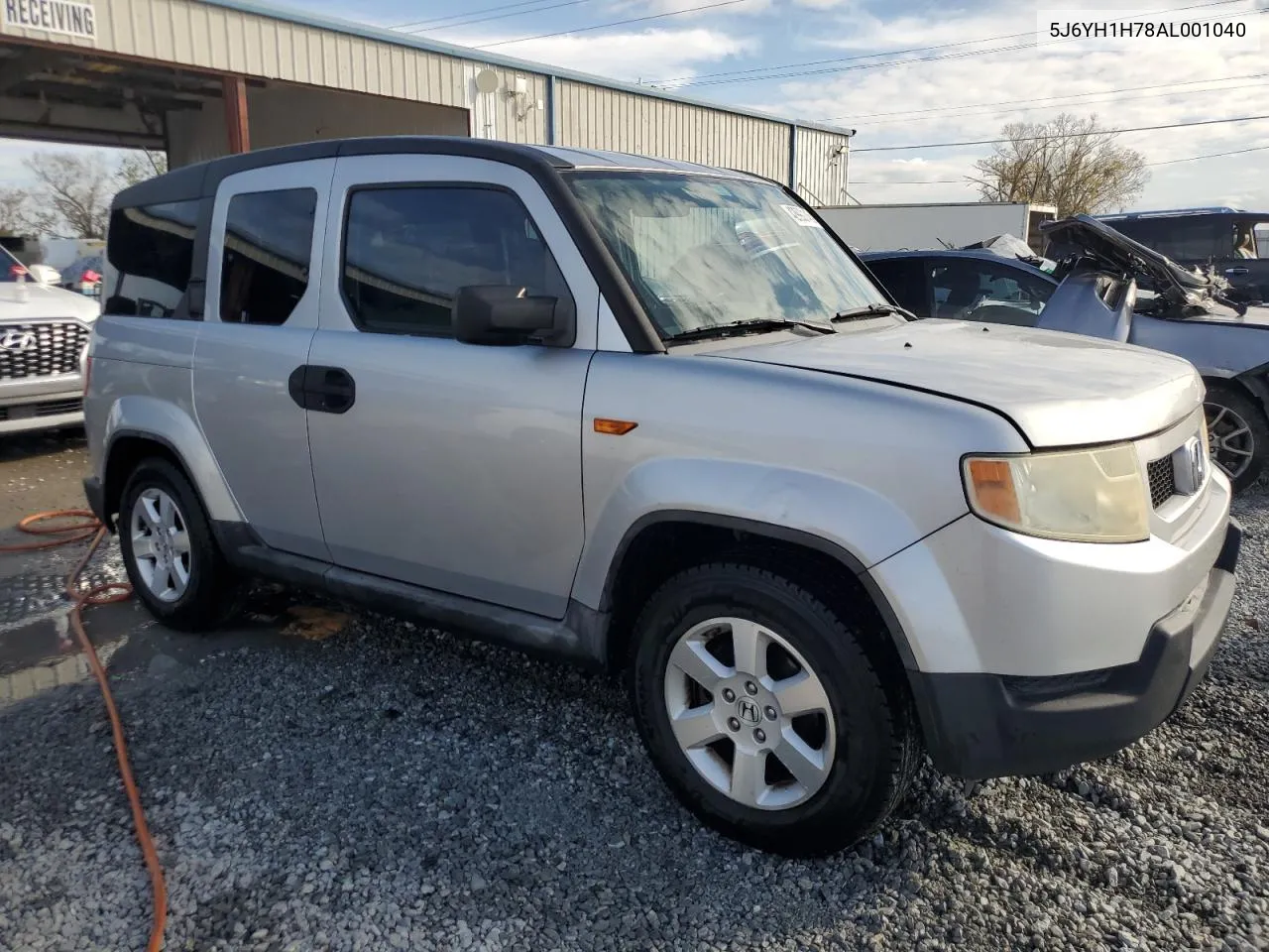 2010 Honda Element Ex VIN: 5J6YH1H78AL001040 Lot: 42990145