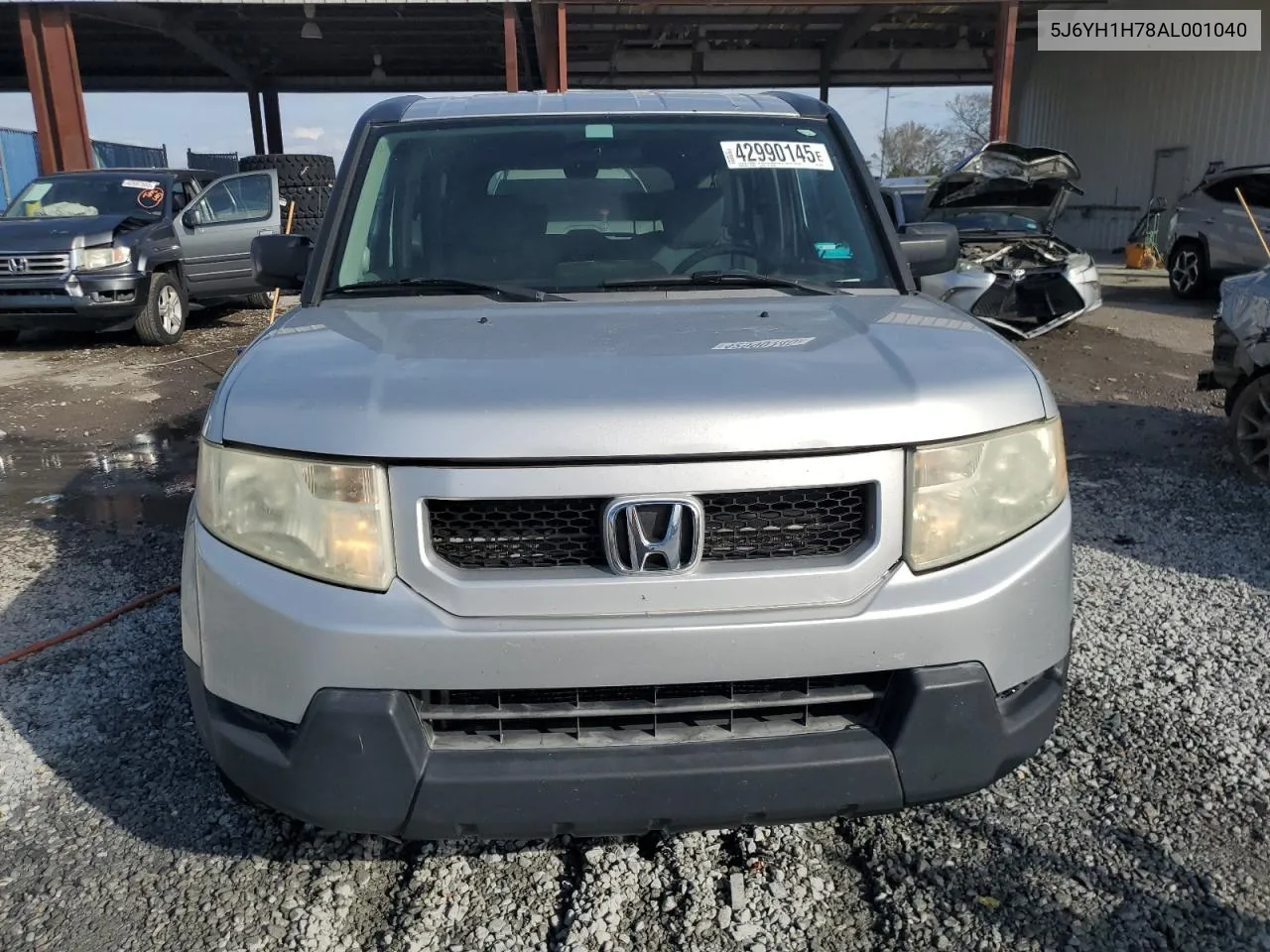 2010 Honda Element Ex VIN: 5J6YH1H78AL001040 Lot: 42990145