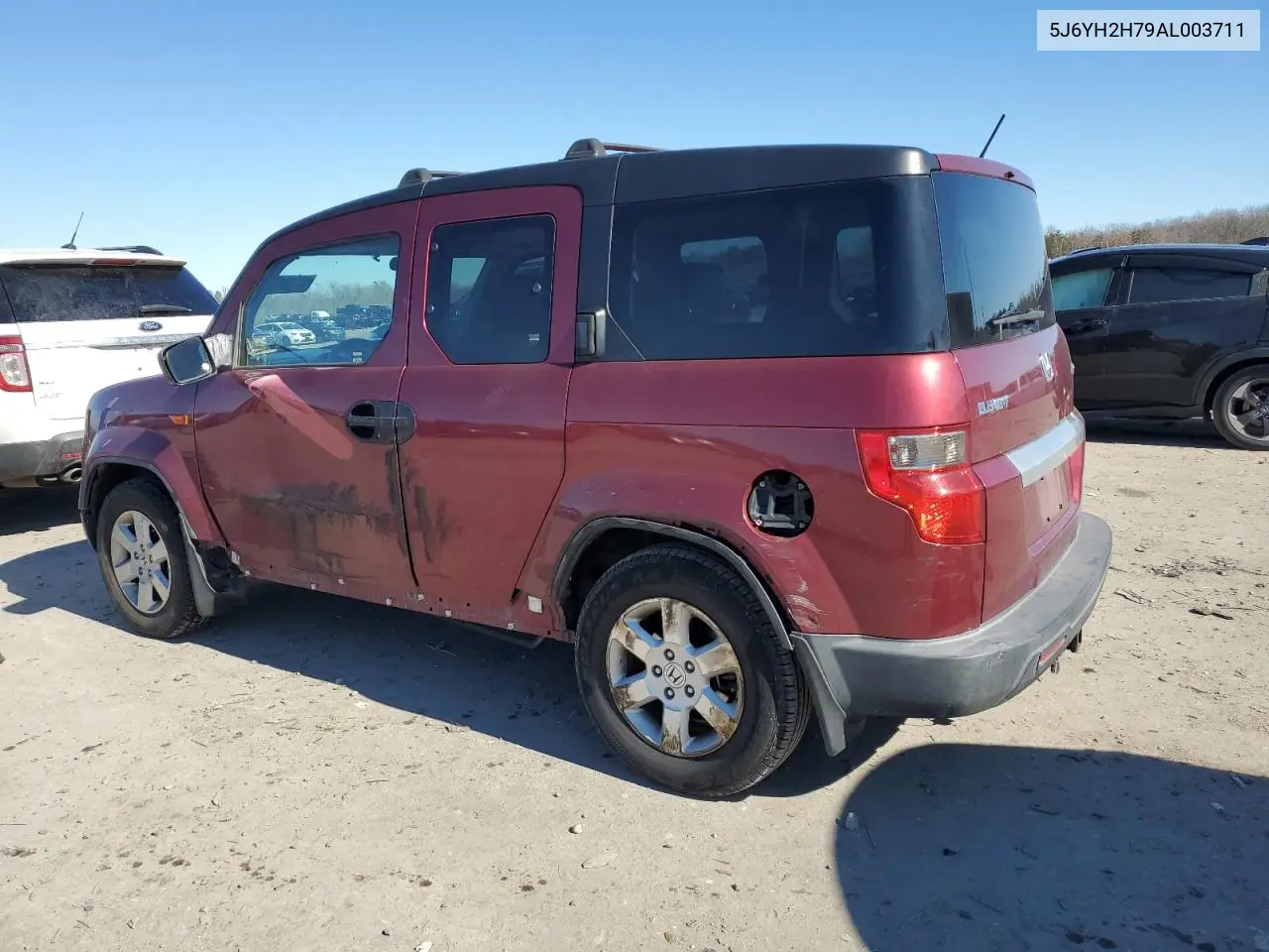 2010 Honda Element Ex VIN: 5J6YH2H79AL003711 Lot: 44590485