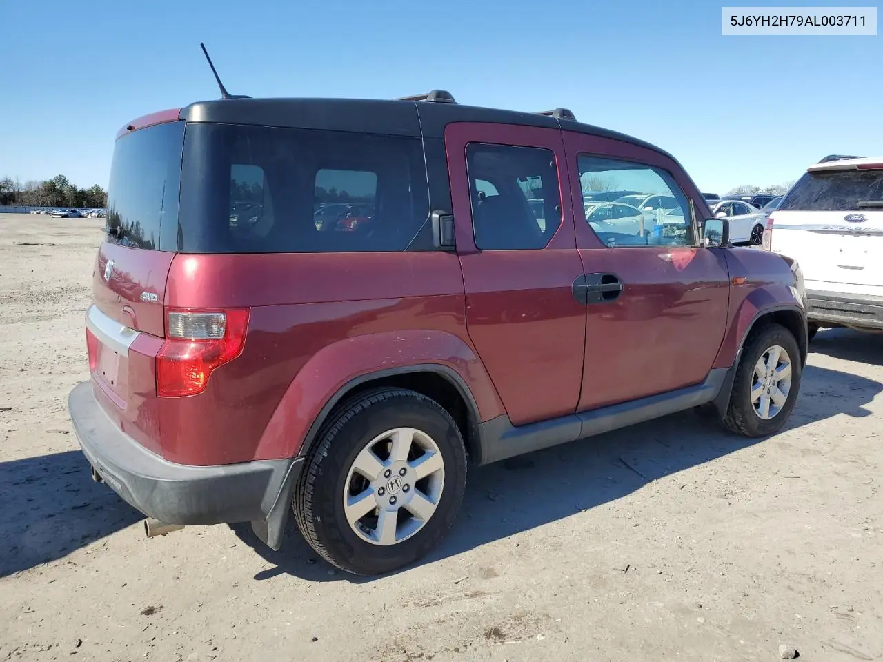 2010 Honda Element Ex VIN: 5J6YH2H79AL003711 Lot: 44590485