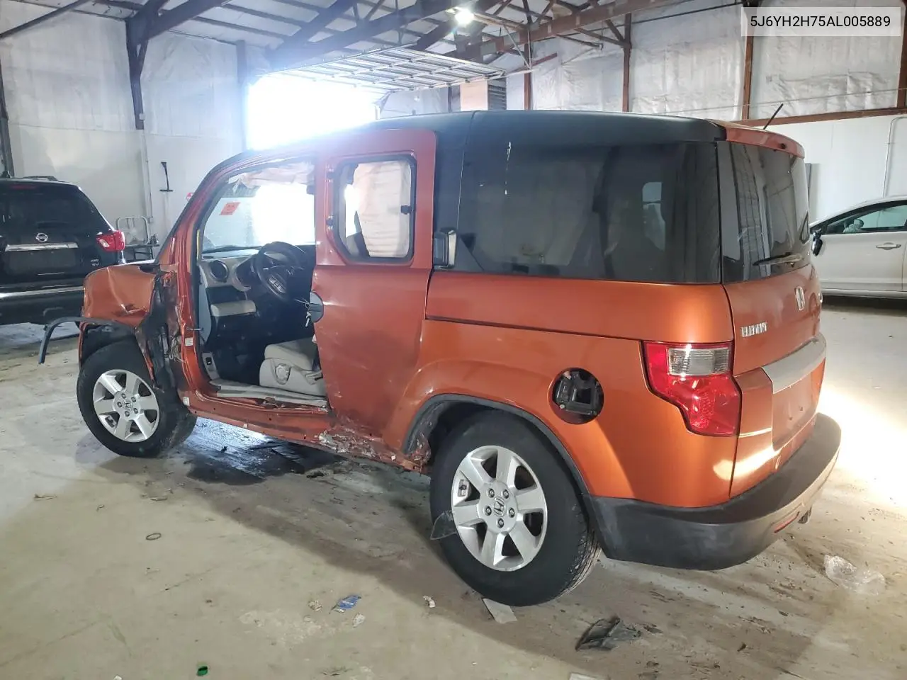 2010 Honda Element Ex VIN: 5J6YH2H75AL005889 Lot: 47374385