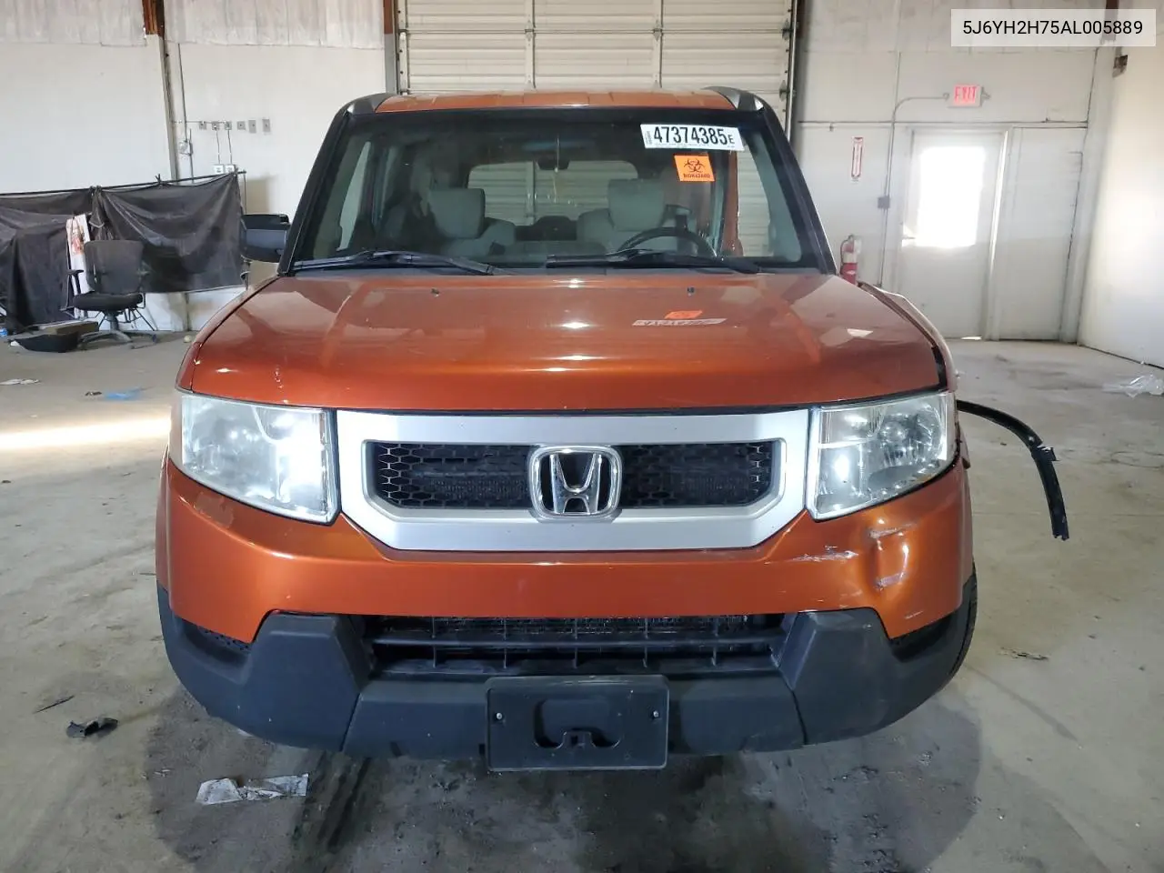 2010 Honda Element Ex VIN: 5J6YH2H75AL005889 Lot: 47374385