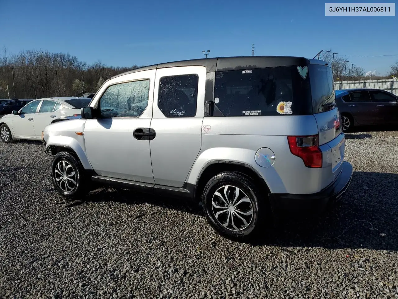 2010 Honda Element Lx VIN: 5J6YH1H37AL006811 Lot: 49974205