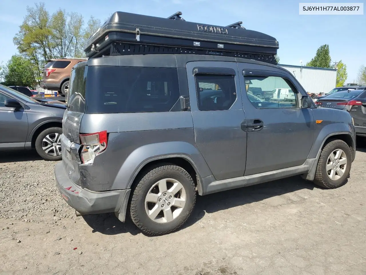 2010 Honda Element Ex VIN: 5J6YH1H77AL003877 Lot: 54893495