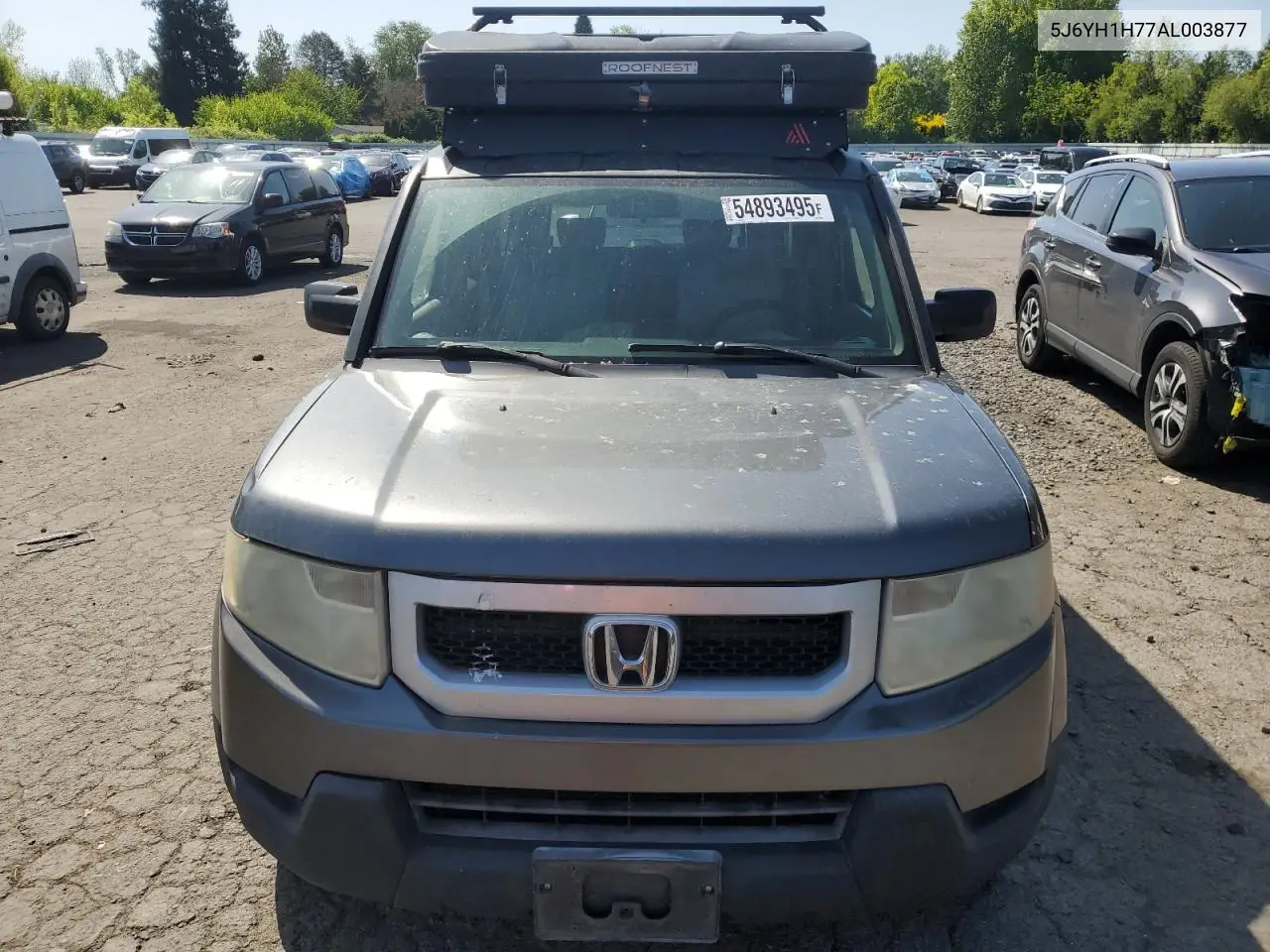2010 Honda Element Ex VIN: 5J6YH1H77AL003877 Lot: 54893495