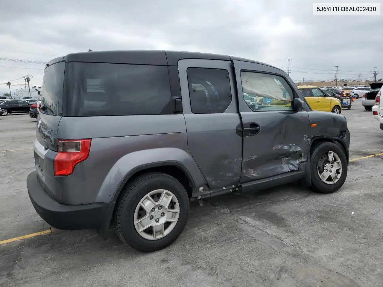2010 Honda Element Lx VIN: 5J6YH1H38AL002430 Lot: 55706895