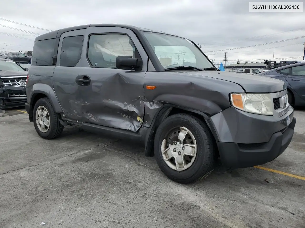 2010 Honda Element Lx VIN: 5J6YH1H38AL002430 Lot: 55706895