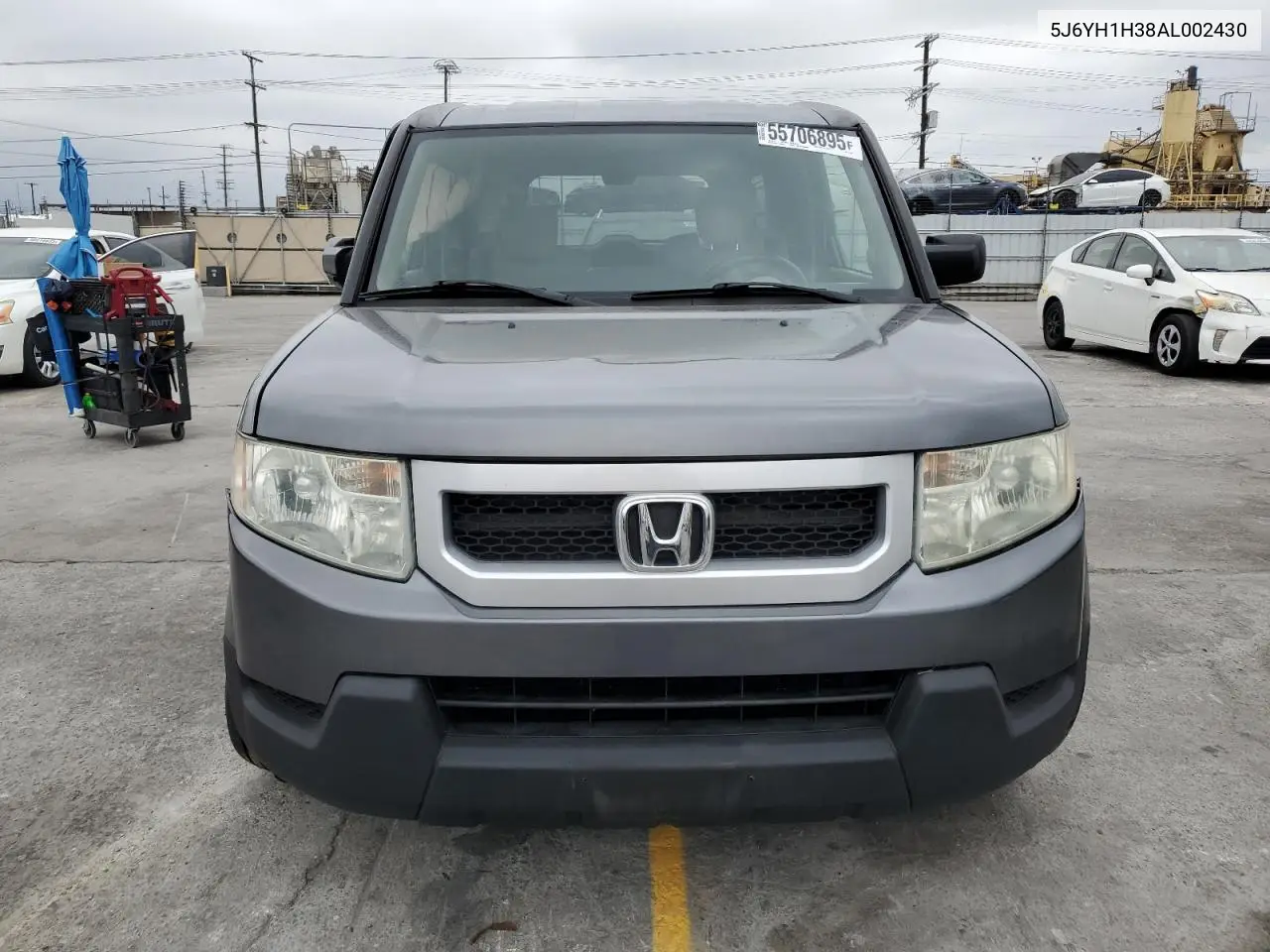 2010 Honda Element Lx VIN: 5J6YH1H38AL002430 Lot: 55706895