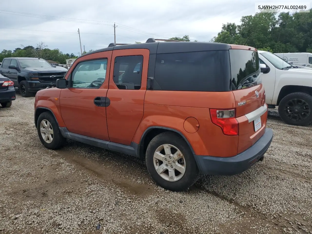 2010 Honda Element Ex VIN: 5J6YH2H77AL002489 Lot: 56160815