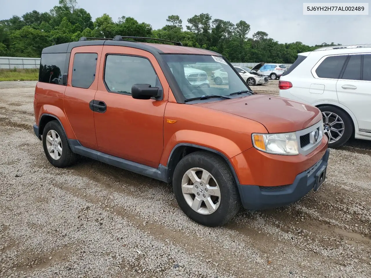2010 Honda Element Ex VIN: 5J6YH2H77AL002489 Lot: 56160815