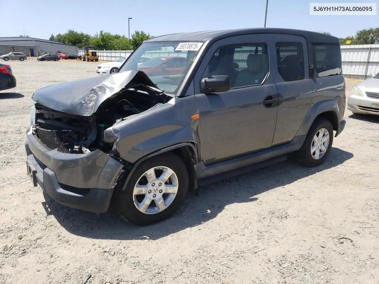 2010 Honda Element Ex VIN: 5J6YH1H73AL006095 Lot: 59378875