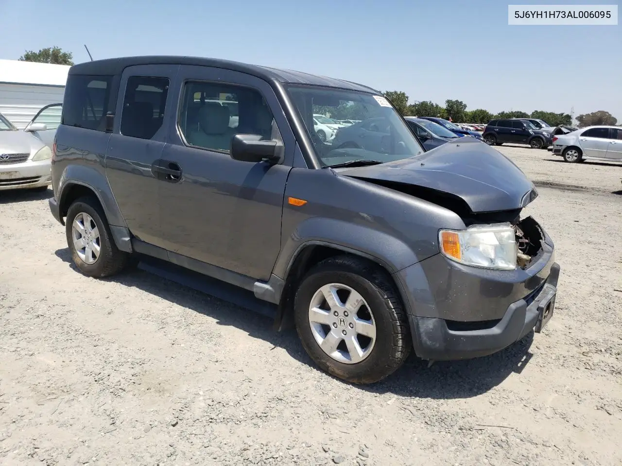 2010 Honda Element Ex VIN: 5J6YH1H73AL006095 Lot: 59378875