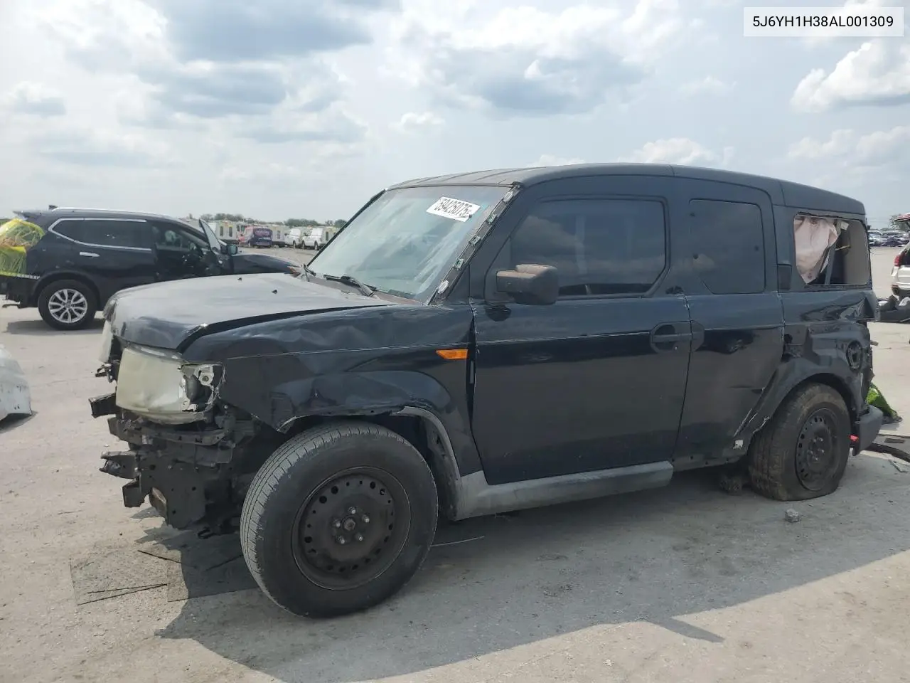 2010 Honda Element Lx VIN: 5J6YH1H38AL001309 Lot: 59425075