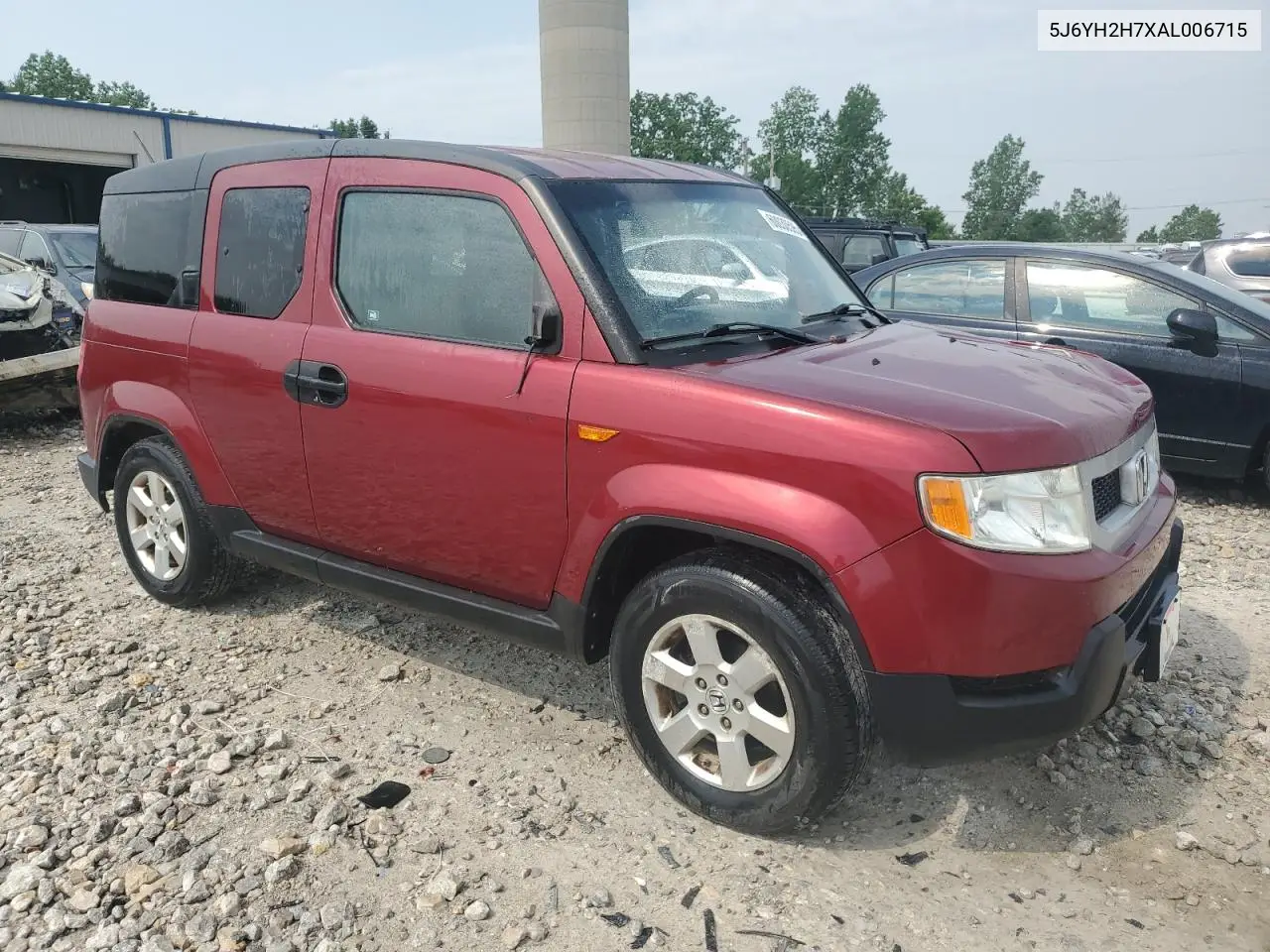 2010 Honda Element Ex VIN: 5J6YH2H7XAL006715 Lot: 60030595