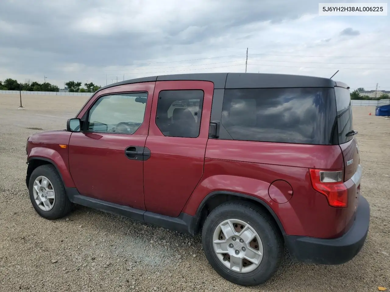 2010 Honda Element Lx VIN: 5J6YH2H38AL006225 Lot: 60788315