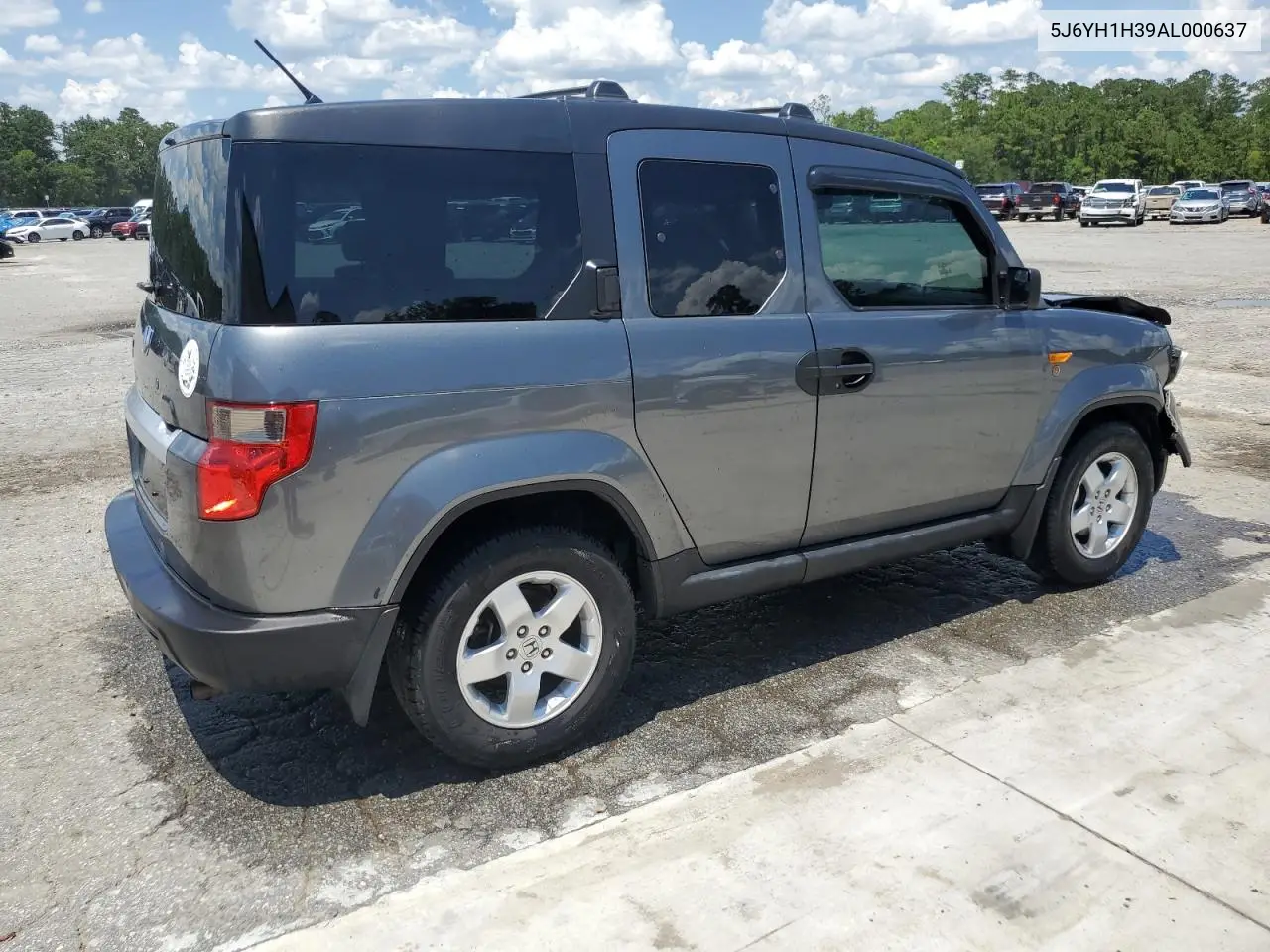 2010 Honda Element Lx VIN: 5J6YH1H39AL000637 Lot: 61287835