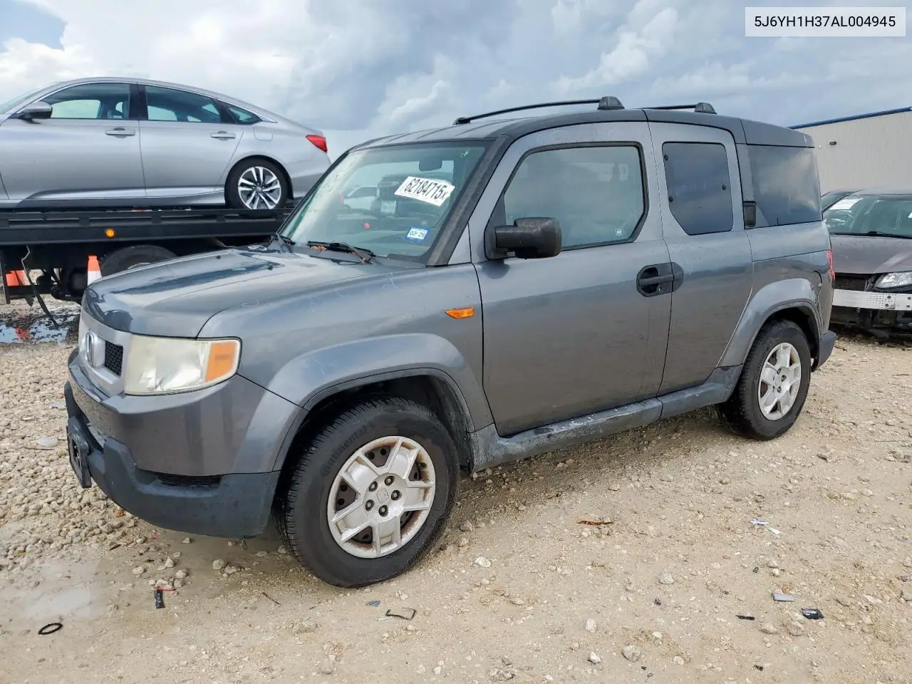 2010 Honda Element Lx VIN: 5J6YH1H37AL004945 Lot: 62184715