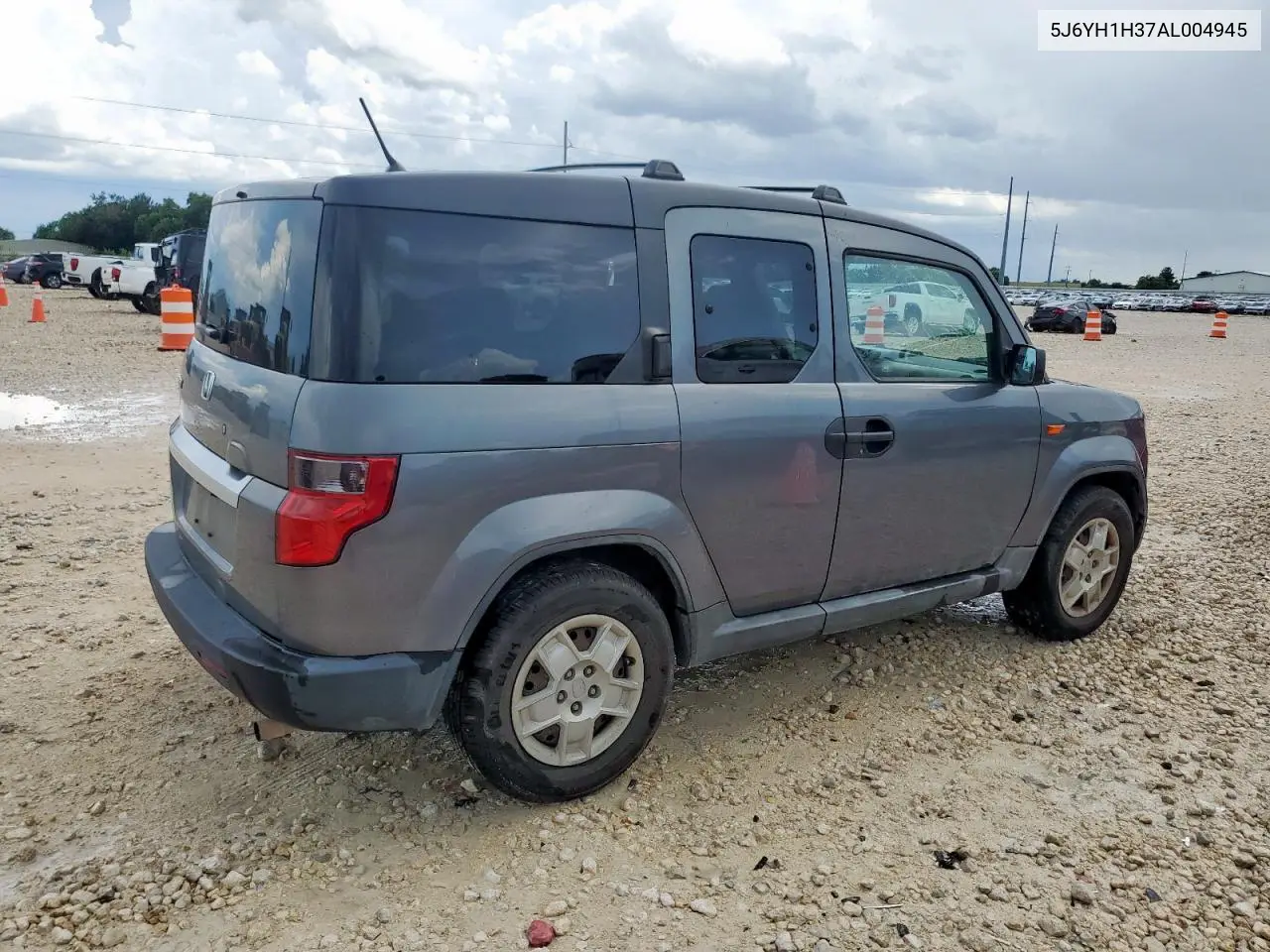 2010 Honda Element Lx VIN: 5J6YH1H37AL004945 Lot: 62184715