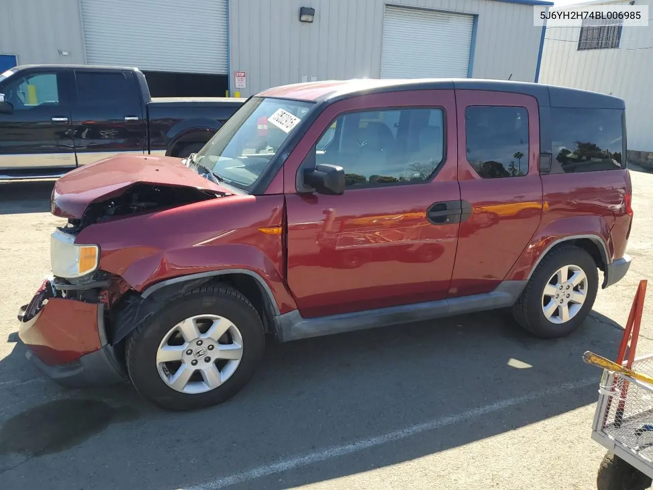 2011 Honda Element Ex VIN: 5J6YH2H74BL006985 Lot: 50532915